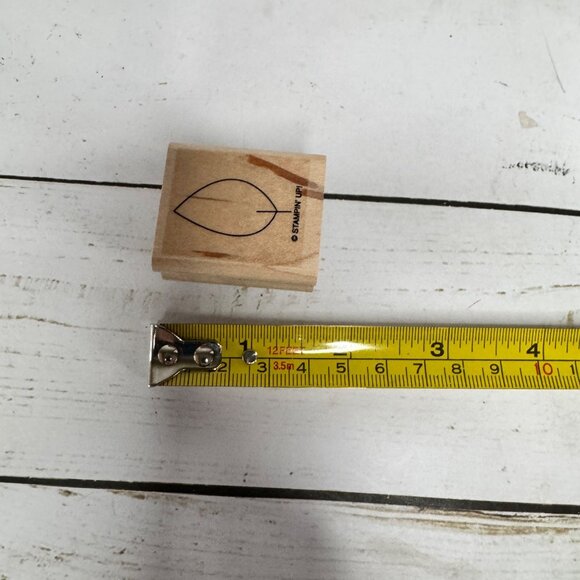 Stampin Up Happy Birthday Wood Mounted Rubber Stamp Candle Birthday Wishes Words - Picture 12 of 12